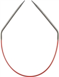 ChiaoGoo Knit Red Fixed Circulars 16", 24", 32", 40"