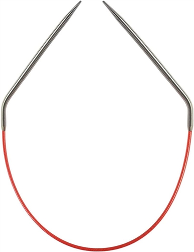 ChiaoGoo Knit Red Fixed Circulars 16", 24", 32", 40"