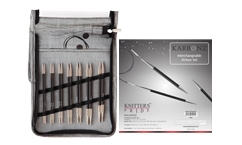 Karbonz Deluxe Interchangeable Knitting Needle Set