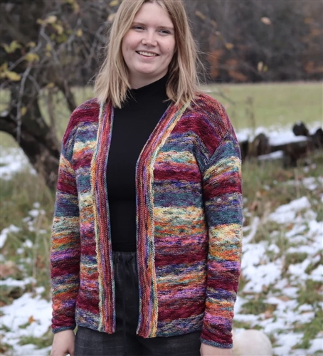 Koigu Charleston Sunset Sweater Kit