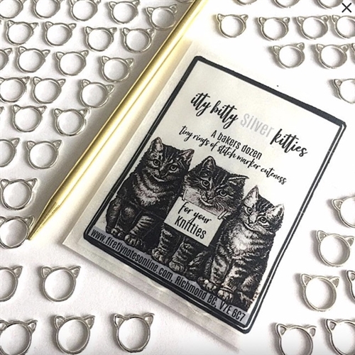 Cats Stitch markers by Firefly