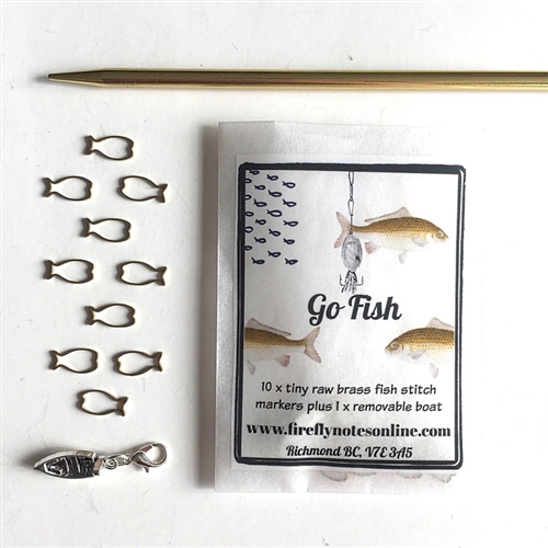 "Go Fish" Stitch Marker Pack