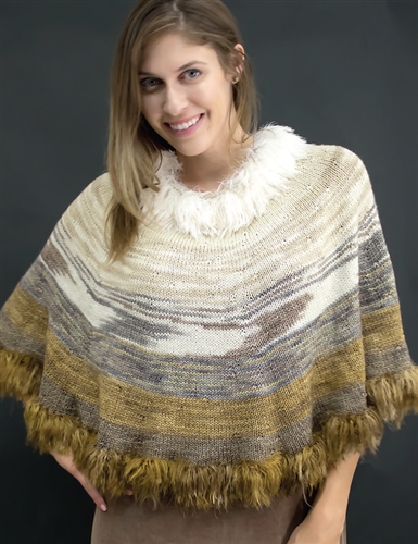 Prism Popcorn and Champagne Poncho 9601