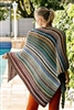 Pappagallo Elongated Slipped Stripe Tri Shawl 6601L