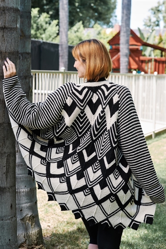 Make Me Miter Cardigan, Gemini Version