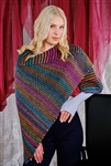 Farfalla and Unicorn On The Dot Triangle Shawl