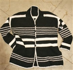 Superkid Seta & Promessa Ridge Stripe Cardigan