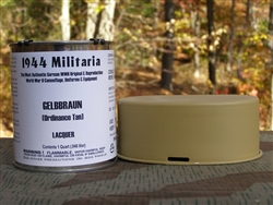 German WWII Gelbbraun (Ordinance Tan) Paint Quart