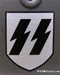 Reproduction Waffen SS Quist Model Dry Transfer Runic Decal