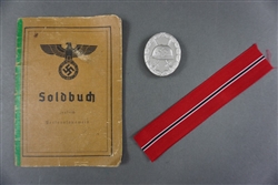 Reproduction Heer Soldbuch, Insignia & Medal Lot