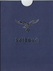 Luftwaffe Soldbuch Slip Case