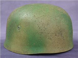 Reproduction German WWII â€œNormandy Camouflagedâ€ M38 FallschirmjÃ¤ger Helmet ckl68 â€œLate Warâ€ Issue