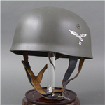 Reproduction German WWII M38 FallschirmjÃ¤ger Helmet ET71 â€œWartimeâ€ Issue