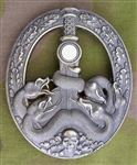 German WWII Anti-Partisan War Badge Bronze