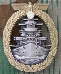 German WWII Kriegsmarine High Seas Fleet Badge