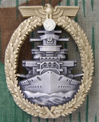 German WWII Kriegsmarine High Seas Fleet Badge