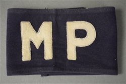 Original US WWII Wool MP Armband