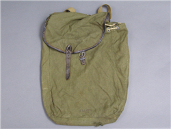 Original German WWII Artillery Rucksack With Shoulder Straps Dated 1942