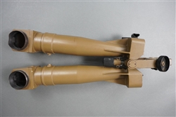 Original Japanese WWII 10 x 45 Rabbit Ear Artillery Optics Made Tokyo Optics