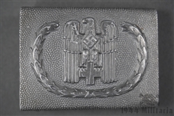 Original Third Reich German Red Cross (Deutsches Rotes Kreuz) Aluminum Buckle By Overhoff & Cie