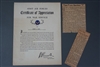 Original US WWII Army Air Corps Document