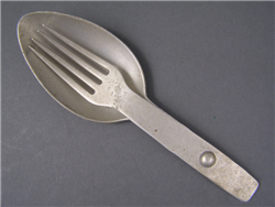 Original German WWII Fork And Spoon