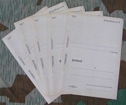 Original German WWII Set of 5 Feldpost Letters