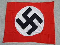 Original German WWII One Sided Vehicle Identification Flag