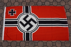 Original German WWII Reichâ€™s Kriegâ€™s Flag 100 x 170