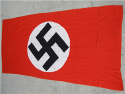 Original German WWII One Sided Vehicle Identification Flag