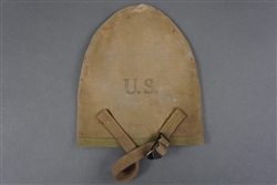 Unissued Original US WWII M1910 T-Handle Shovel Carrier Dated 1942