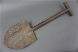 Original US WWII M1910 T-Handle Shovel By Ames & Dated 1943 or 45