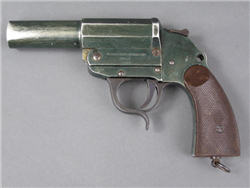 Original German WWII Walther Aluminum Flare Pistol Dated 1939