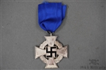 Original Third Reich Faithful Service Cross 25 Years