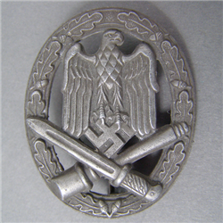 Original German WWII General Assault Badge By Rudolf Suval