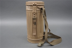 Original German WWII M38 Gasmask Canister