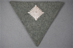 Original German WWII Unfinished Heer Obergefreiter/Stabsgefreiter Rank Chevron