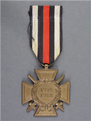 Original Third Reich World War I Honor Cross (Hindenburg Cross)