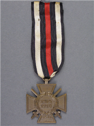 Original Third Reich World War I Honor Cross (Hindenburg Cross)