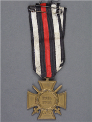 Original Third Reich World War I Honor Cross (Hindenburg Cross)