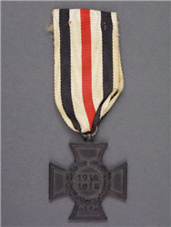 Original Third Reich World War I Honor Cross (Hindenburg Cross) For Next Of Kin