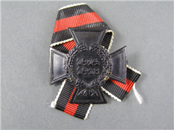 Original Third Reich World War I Honor Cross (Hindenburg Cross) For Next Of Kin Pin