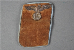 Original Third Reich NSDAP Orts Level AnwÃ¤rter Collar Tab