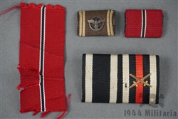 Original German WWII Various Ribbon Bars & Ribbons