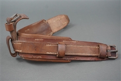 Original German WWII Leather Horse Harness Dated 45