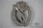 Original German WWII Bronze Infantry Assault Badge By E. Ferdinand Wiedmann