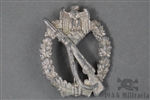 Original German WWII Silver Infantry Assault Badge By Richard Sieper u. SÃ¶hne