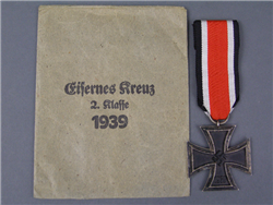 Original German WWII Iron Cross Second Class