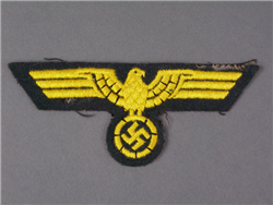 Original German WWII EM/NCO Naval Coastal Artillery Breast Eagle