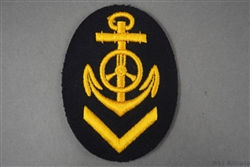 Unissued Original German WWII Kriegsmarine Senior Motor Transport NCOâ€™s Career Sleeve Insignia
